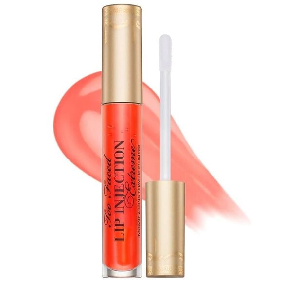 Too Faced Tangerine Dream Lip Injection Extreme Plumping Gloss - Picture 3 of 13